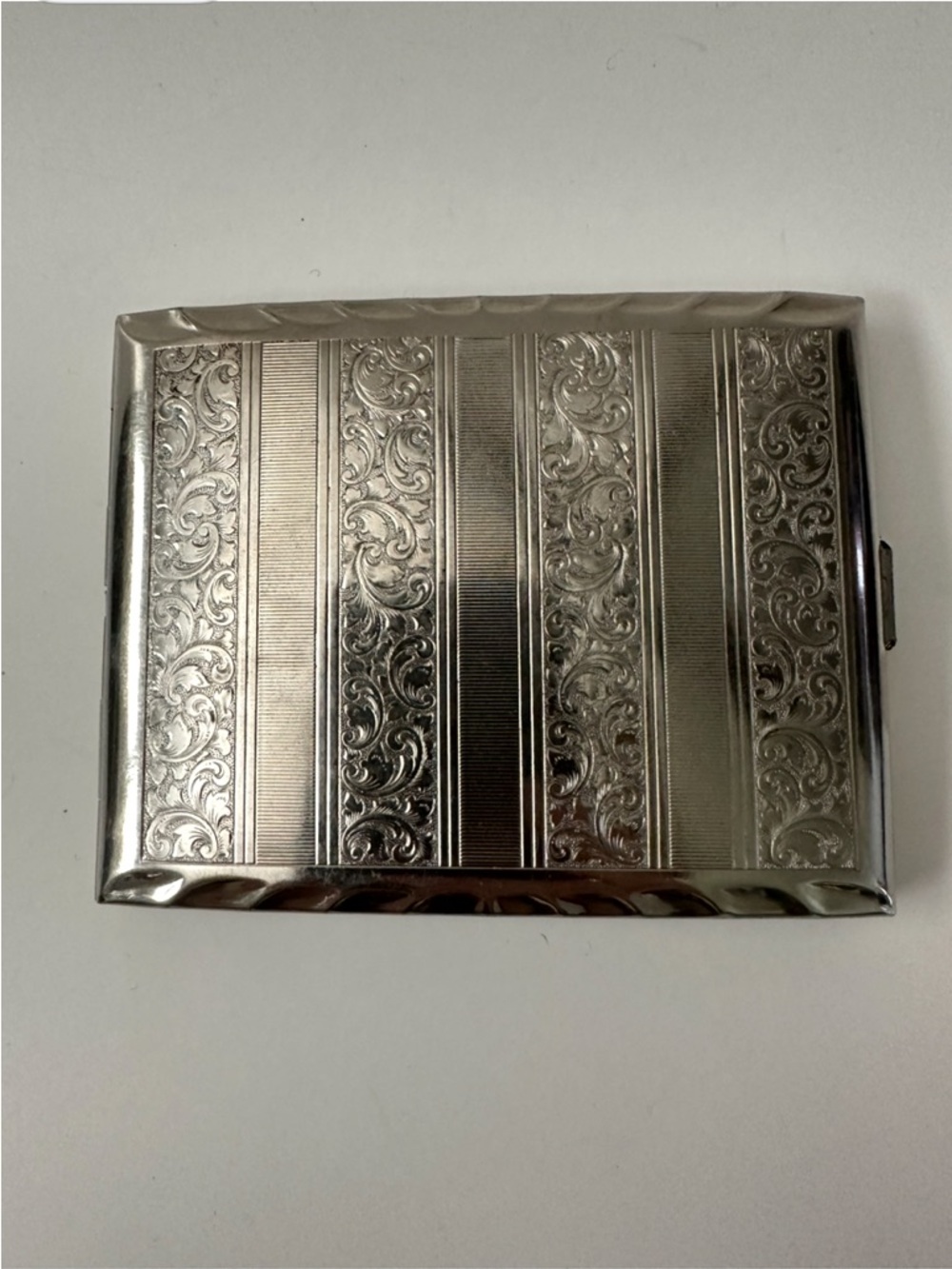 Zurich (Germany) Double Sided Model 5554/N 180 Florentine Art Deco Cigarette Cas